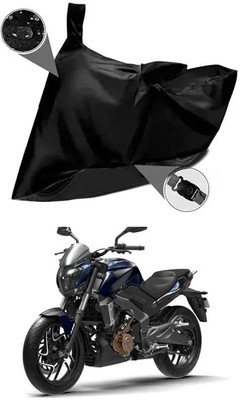 KEDIT Two Wheeler Cover for Bajaj(Dominar 250, Black)