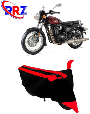 RRZ Waterproof Two Wheeler Cover for Benelli(Imperiale 400, Black, Red)