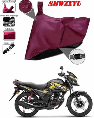 smwzxyu Waterproof Two Wheeler Cover for Honda(CB Shine, Maroon)