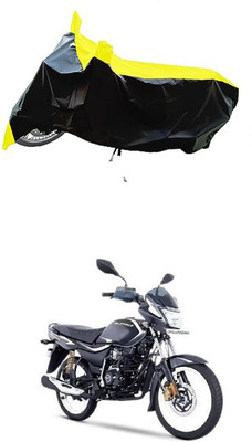 VESMEI Two Wheeler Cover for Bajaj(Platina 110 H-Gear, Yellow)