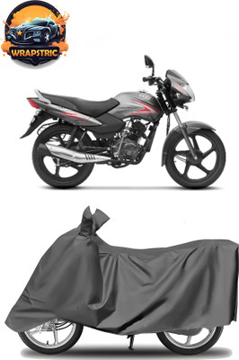 WRAPSTRIC Waterproof Two Wheeler Cover for TVS(Sport, Grey)