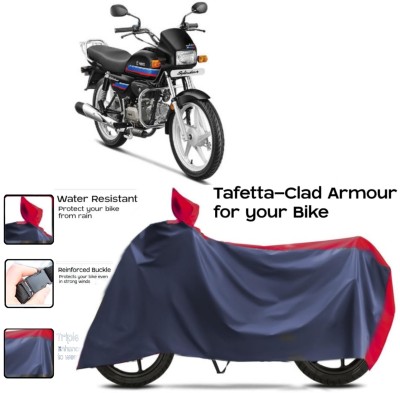 HWSXQAE Two Wheeler Cover for Hero(Splendor, Red, Blue)