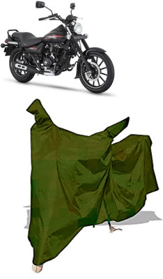 Amexride Two Wheeler Cover for Bajaj(Avenger 220 Street, Maroon)