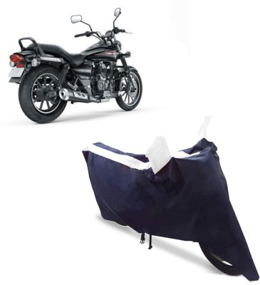 BLUERIDE Two Wheeler Cover for Bajaj(Avenger 220 Street, White)