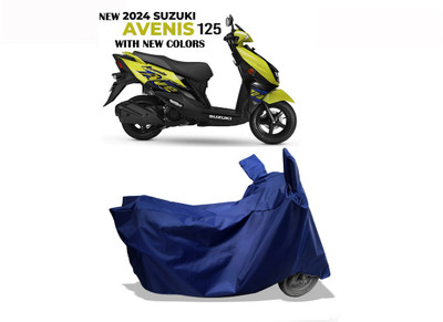 Amexride Two Wheeler Cover for Suzuki(Avenis 125, Blue)