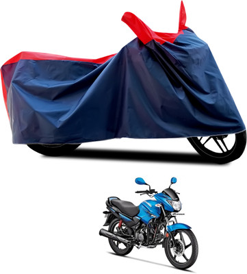 CODOKI Waterproof Two Wheeler Cover for Hero(Glamour FI, Black, Red)