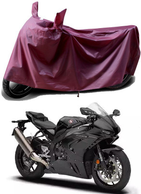 THE REAL ARV Waterproof Two Wheeler Cover for Honda(CBR 1000RR, Maroon)