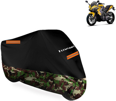 Horseyaart Waterproof Two Wheeler Cover for Bajaj(Pulsar SS400, Multicolor)