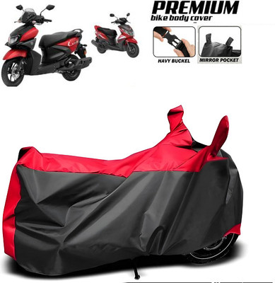 smwzxyu Waterproof Two Wheeler Cover for Yamaha(RayZR 125, Red)