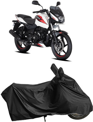 DIGGU Two Wheeler Cover for Bajaj(Pulsar 180 BS6, Black)