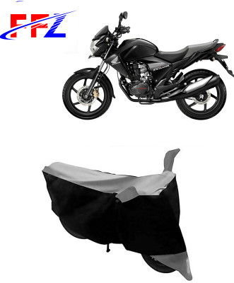 FFZ Waterproof Two Wheeler Cover for Honda(CBF150, Black, Grey)