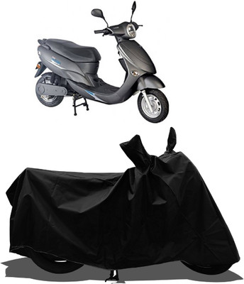 Tricway Waterproof Two Wheeler Cover for Avon(E Star, Black)
