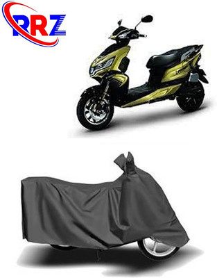RRZ Waterproof Two Wheeler Cover for Okinawa(i-Praise, Grey)