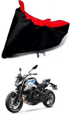 DSAMI Two Wheeler Cover for CFMoto(400NK, Red, Black)