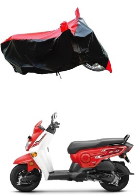 VESMEI Two Wheeler Cover for Honda(Cliq BS6, Red)