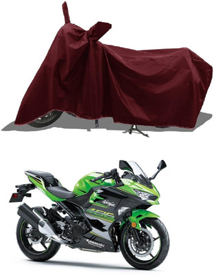 DeepShakshi AUTOMOTIVE Waterproof Two Wheeler Cover for Suzuki(New CBZ BS6, Maroon)