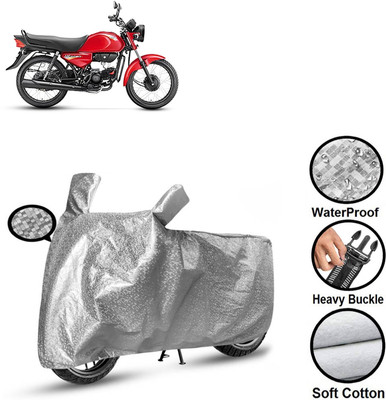 CODOKI Waterproof Two Wheeler Cover for Hero(HF Dawn BS6, Silver)