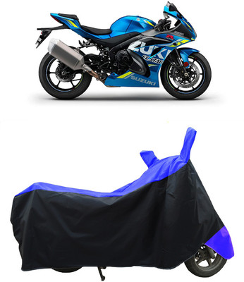 Coxtor Waterproof Two Wheeler Cover for Suzuki(GSX R1000, Blue)
