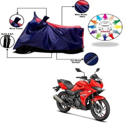 DeepShakshi AUTOMOTIVE Waterproof Two Wheeler Cover for Hero(Xtreme, Blue, Red)