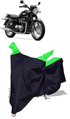 Amexride Two Wheeler Cover for Triumph(Bonneville T120 Black, Multicolor)