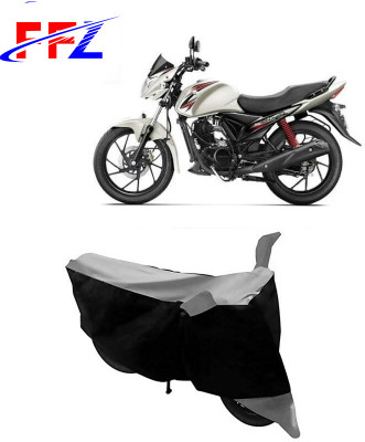 FFZ Waterproof Two Wheeler Cover for Suzuki(Sling Shot Plus, Black, Grey)