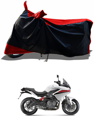 DeepShakshi AUTOMOTIVE Waterproof Two Wheeler Cover for Benelli(TNT 600 GT, Red)
