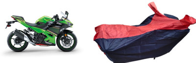 malti Two Wheeler Cover for Kawasaki(Ninja 400 BS6, Red, Blue)