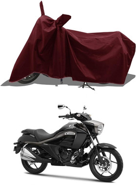 KEDIT Two Wheeler Cover for Suzuki(Intruder, Maroon)