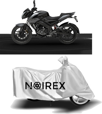 NOIREX Two Wheeler Cover for Bajaj(Pulsar NS 200, Silver)