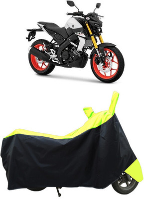 Coxtor Waterproof Two Wheeler Cover for Yamaha(MT 15 New BS6, Yellow)