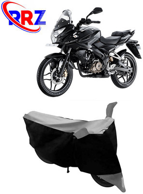 RRZ Waterproof Two Wheeler Cover for Bajaj(Pulsar AS 150, Black, Grey)