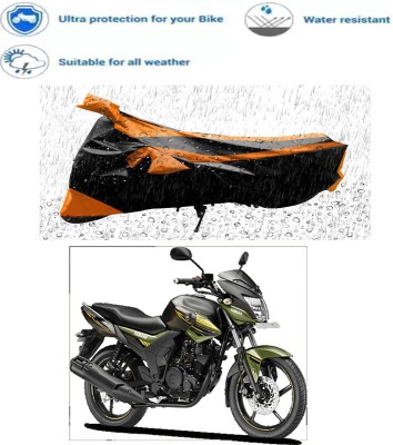 RWT Two Wheeler Cover for Yamaha(SZ-RR, Black, Orange)