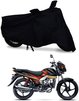 DeepShakshi AUTOMOTIVE Waterproof Two Wheeler Cover for Mahindra(Centuro Rockstar, Black)