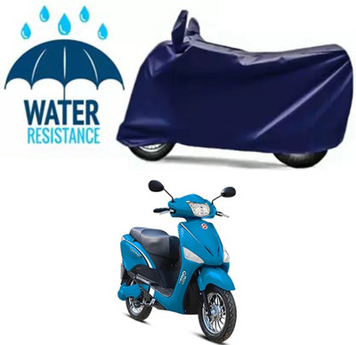 Furious3D Two Wheeler Cover for Hero(Electric Optima, Blue)