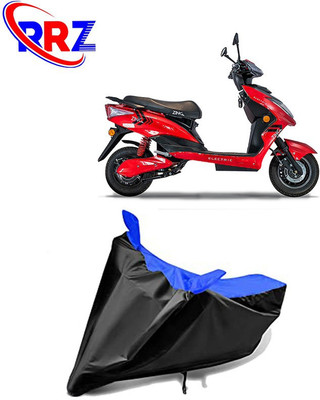 RRZ Waterproof Two Wheeler Cover for Kinetic(Zing, Black, Blue)
