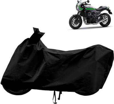 Horseyaart Waterproof Two Wheeler Cover for Kawasaki(Z900 RS Cafe Racer, Black)