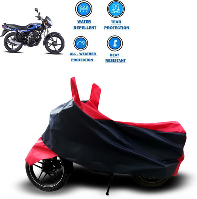CODOKI Waterproof Two Wheeler Cover for Bajaj(CT100, Red)