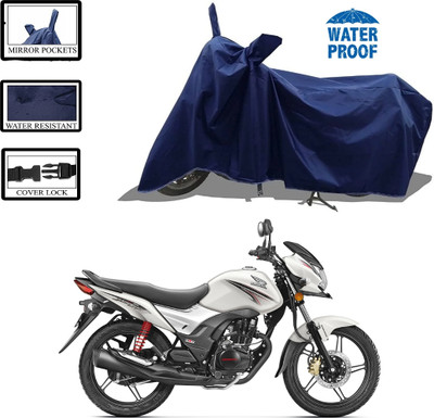 WMIZEXA Waterproof Two Wheeler Cover for Honda(SP125, Blue)