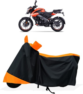 Tricway Two Wheeler Cover for Bajaj(Pulsar NS125, Orange)