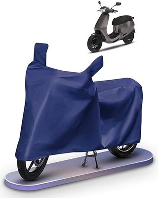 B R Enterprisez Waterproof Two Wheeler Cover for Ola(Scooty, Blue)