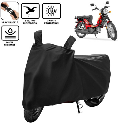kerwa Two Wheeler Cover for TVS(XL 100 Heavy Duty, Black)