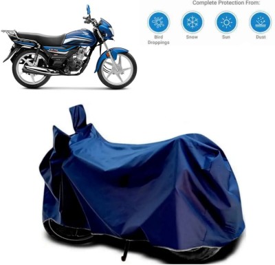 ma collections Waterproof Two Wheeler Cover for Honda(CD 110 Dream, Blue)