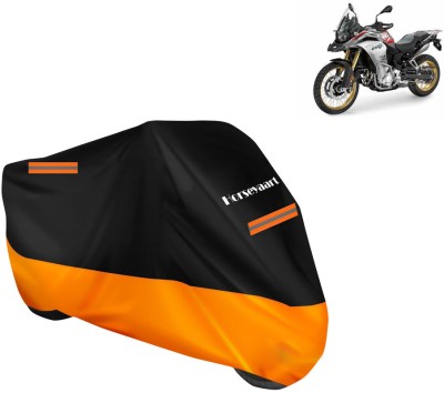 Horseyaart Waterproof Two Wheeler Cover for BMW(F 850 GS, Orange)