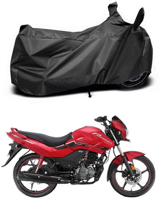 DeepShakshi AUTOMOTIVE Two Wheeler Cover for Hero(Passion Pro TR, Black)