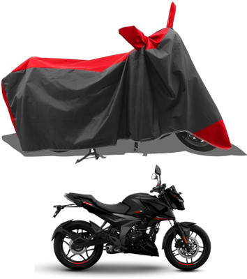 KEDIT Two Wheeler Cover for Bajaj(Pulsar N160, Red)