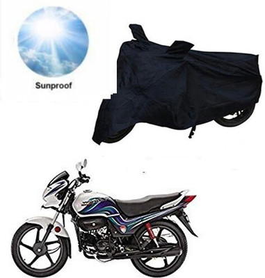 MMSSTAR Waterproof Two Wheeler Cover for Hero(Passion Pro TR, Black)