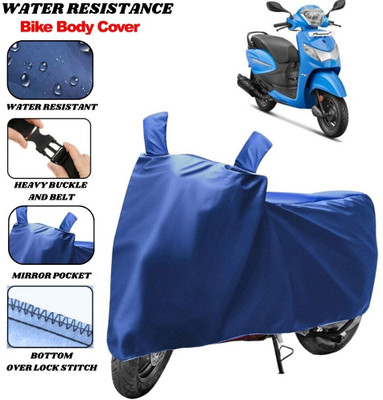 SRP PRODUCT Waterproof Two Wheeler Cover for Hero(Pleasure, Blue)