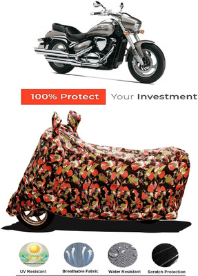 Amexride Two Wheeler Cover for Suzuki(Intruder M800, Multicolor)