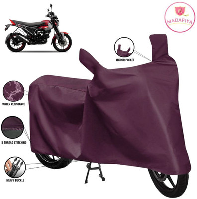 MADAFIYA Waterproof Two Wheeler Cover for Bajaj(Freedom, Maroon)