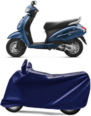 AUCTIMO Two Wheeler Cover for Honda(Activa 6G, Blue)
